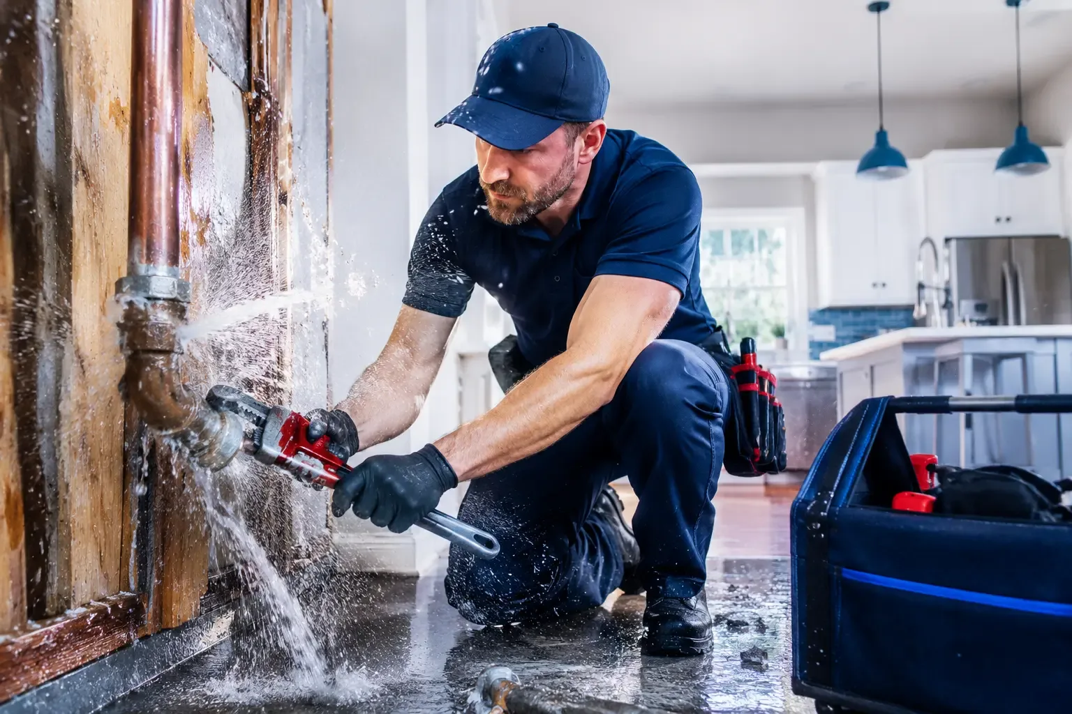 Local emergency pipe repair professionals in Courtland, KS